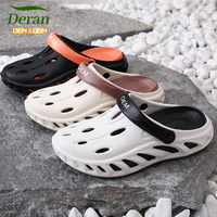 Deran OEM 2026 Nouvelles pantoufles souples pour la maison, sandales antidérapantes et imperméables pour hommes, sabots toutes saisons Echo, chaussures sabots pour hommes, pantoufles pour hommes