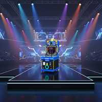 Machine de jeu d'arcade à monnayeur pour enfants avec changeur de voix et distribution de tickets