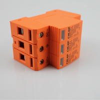 2P 40KA DC1000V Dispositif de protection directe contre les surtensions Pv Parafoudre 3 pôles Tension nominale 1000V Type T2