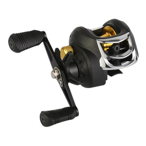 <span class=keywords><strong>Moulinet</strong></span> de pêche tout métal pour gaucher, à lancer et à bobinage, sans recul, finition noire, pour la pêche de la <span class=keywords><strong>finesse</strong></span> - Product Image 3