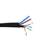 Cable Cat5e con Alimentación, Cable de Red para Exteriores, 300m 1000 pies, Cables de Comunicación Categoría 5