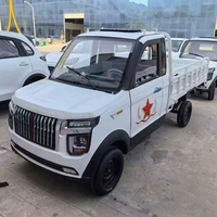 Camioneta Eléctrica de Cuatro Ruedas de 2 Plazas, de Alta Resistencia, para Transporte de Mercancías y Envíos Rápidos