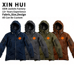 Chaqueta Táctica de Invierno Impermeable con Capucha para Hombre, Estilo Techwear, de Lujo, Cortavientos, para Exteriores, con Forro Polar - Product Image 4