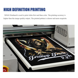 Hot Bán A3 Trực Tiếp Để Hàng May Mặc Máy In Cotton T-Shirts Máy In A3 + DTG Máy In Kép Xp600 Đầu In - Product Image 3