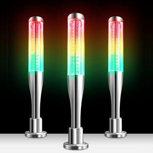 Lampe de travail LED 24V avec indicateur de sécurité pour machines-outils, lumière d'avertissement sonore et clignotante - Product Image 1