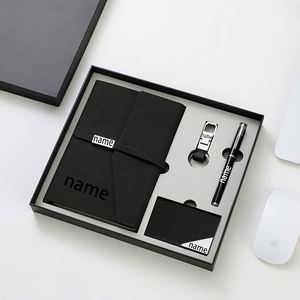 High Quality Personalized Business <b>Gift</b> Set Elegant Customizable Notebook <b>Gift</b> Box for Company <b>Creative</b> Corporate Presentations - Product Image 1