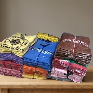 Descuento de Fábrica, Lote Surtido de Camisetas de Algodón para Hombre, Marcas Famosas, Manga Corta, Moda al por Mayor, Cómodas, MOQ 200 FOB - Product Image 3