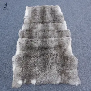 गर्म बिकने वाला नियमित खरगोश फर कंबल परिधान कंबल प्लेट के लिए मोटे मुलायम बाल फेंकता है 1 टुकड़ा कच्चा आयताकार या कस्टम आकार