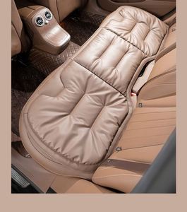 Cojín para Asiento de Coche, Antisuciedad, de Cuero de Alta Gama, Juego de Tres Piezas para la Parte Trasera, Alta Termoestabilidad, Cómodo, Suave, Universal - Product Image 5