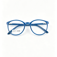 Lunettes de lecture FD-20256 TR90 unisexes, ultralégères, anti-lumière bleue, monture ronde rétro, pour presbytie, pour hommes et femmes