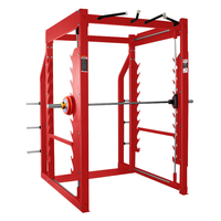Machine Smith 3D multifonctionnelle commerciale pour la musculation à domicile, rack de puissance à mouvements multiplans avec barre de traction