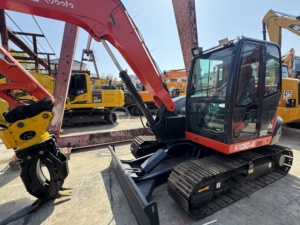 Excavadora de cadenas Kubota KX080-4α de alto rendimiento, motor duradero en perfecto estado, equipo pesado en venta KX155 KX163-5 KX165 - Product Image 3