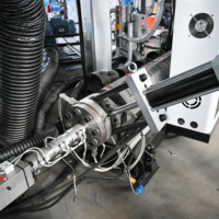Machine de soufflage de film coextrudé ABC à trois couches à grande capacité, compatible avec plusieurs matériaux, souffleur de film plastique PE