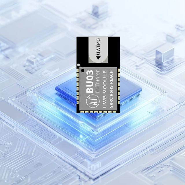 ASR-DW3000-based UWB Indoor Centimeter-Level High-Precision Positioning Module BU03 Two-Way Ranging Localization SMD Mounting