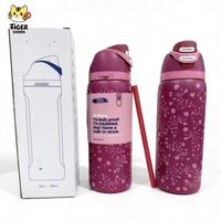 Vaso Térmico Personalizado de Fábrica, Nuevo, Aislado, de Doble Capa, para Deportes, con Asa, para Exteriores, Venta al por Mayor