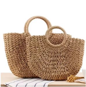 Handwoven Paper Shoulder <strong>Bag</strong> Women Straw Beach Clutch <strong>Bag</strong>, <strong>Crotchet</strong> Messenger <strong>Bag</strong> - Product Image 3