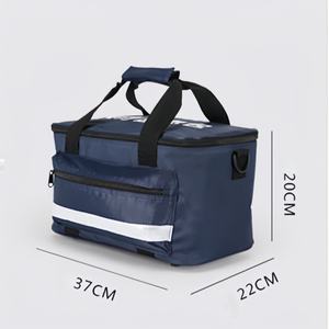 Sac à bandoulière MMC grande capacité en tissu Oxford, trousse de premiers secours médicale d'urgence, portable avec sangle transversale pour la maison, la voiture, les voyages et les activités de plein air - Product Image 6