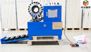 Máy ép ống thủy lực tự động 6-51mm, máy làm ống cao su, máy ép ống cho máy xúc - Product Image 2