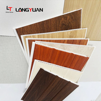 Tablero de PVC para Techo con Diseño de Madera de 6-10 mm, para Centros Comerciales, Supermercados y Oficinas, Insonorizante y Resistente a la Humedad