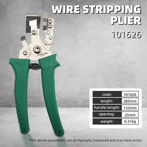 Pince multifonctionnelle industrielle en acier à haute teneur en carbone, à dents crantées, avec poignée souple en PVC, personnalisable, OEM, pour coupes à faible résistance - Product Image 5