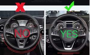 Per Mercedes Benz per AMG W177 W247 C W205 E W213 <span class=keywords><strong>G</strong></span> <span class=keywords><strong>W463</strong></span> GLS W257 kit interni con Logo personalizzato <span class=keywords><strong>classe</strong></span> sterzo ruota piatta - Product Image 2