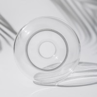 Abat-jour en verre soufflé à la main, décoratif, moderne et minimaliste, avec plusieurs options de couleurs, couvercle de remplacement pour l'éclairage intérieur de la maison