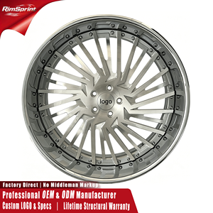 Ruedas Forjadas Rucci <span class=keywords><strong>FLICKA</strong></span> de 2 y 3 Piezas, Rin de 20-34 Pulgadas, 5x115, 5x120, 5x127 para Impala, Caprice, Charger, Escalade, Dodge Challenger - Product Image 1