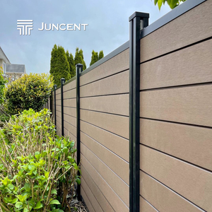 Root Factory WPC-Revêtement composite en plastique bois Panneau mural <span class=keywords><strong>de</strong></span> jardin extérieur imperméable et résistant au soleil Grand <span class=keywords><strong>mur</strong></span> Revêtement extérieur - Product Image 2