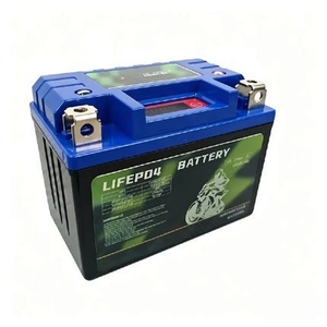 Batería de Motocicleta LiFePO4 de 12V 2.5Ah, 12.8V con BMS Integrado, Batería de Fosfato de Hierro y Litio de Alto CCA para Motocicleta y ATV - Product Image 1