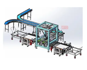 Otomatik yükleyici ve boşaltıcı örümcek el sistemi imbik makine hattı