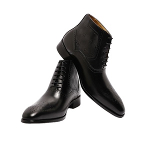Nouvelle Arrivée Bottines Pointues en Cuir pour Hommes – Idéales pour <span class=keywords><strong>Dressage</strong></span> et Soirées - Product Image 1