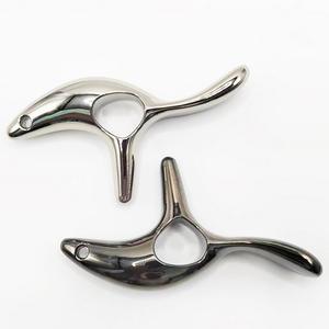 Herramientas De masaje De acupresión De zinc, masajeador Shiatsu De triángulo hueco, reflexología, pie y cara, masajeador De Pie, aplicación corporal - Product Image 5