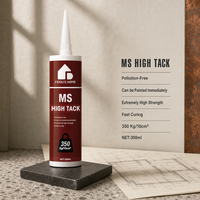 Scellant haute adhérence FEIDU'S HOME MS 300ml 350kg, adhésif haute résistance, peignable, à séchage rapide pour le scellement des joints de construction