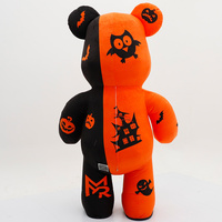 Costume de mascotte pour adultes, ours sombre géant gonflable de 2,2 m à 2,6 m, pour carnaval, Halloween, soirée dansante, déguisement, événements cosplay
