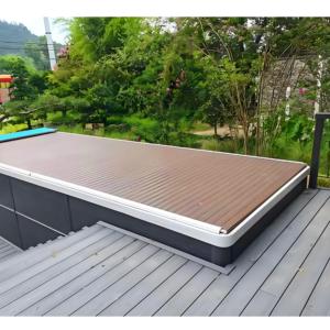 Couverture durable de piscine d'alliage d'aluminium pour les piscines privées - Product Image 1