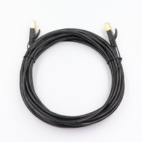 Tiongkok Kabel Patch Cat5E Cat6 Cat7 Cat8 Rj45 Bulat 0.2M-90M Kabel Jaringan Ethernet UTP FTP Kabel Lan Ramping untuk Komunikasi