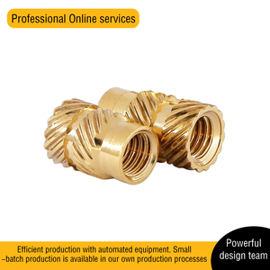 Đồng thau M1.6/M2/M2.5/m3/M4/M5/m6/m8 có khía chèn Nut cho nhựa ép Nut nhiệt staking Brass chủ đề chèn NUT - Product Image 6