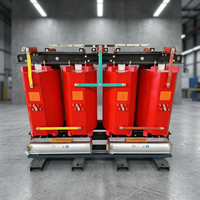 Transformador Trifásico Tipo Seco 10kV 400V 50Hz Doble Bobinado Estándar IEC GB Dyn11 Conexión en Carga para Red de Distribución