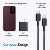 Chargeur mural rapide 45W PD PPS Type C avec prise EU US UK pour Samsung Galaxy S25 Ultra S24 Ultra
