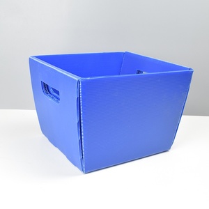 Scratch Resistant Recyclable Customizable Pp <b>Sheet</b> Fluted <b>Plastic</b> <b>Sheet</b> Custom Thickness 10mm 8mm Logo Branded Shipping Box - Product Image 1