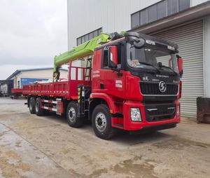 Camion-grue Zoomlion 8x4 multi-essieux, pompe à carburant économe en carburant, 16 tonnes, grue Shacman, hauteur de levage 24m pour flottes de livraison - Product Image 1