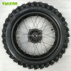 Moto tout-terrain avec pneu et <span class=keywords><strong>jante</strong></span> de 12 pouces, axe de 15 mm, système de roue de 12 pouces pour moto tout-terrain de <span class=keywords><strong>50cc</strong></span>, 110cc, 125cc, 140cc, 150cc - Product Image 4