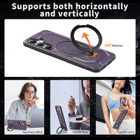 Étui de protection antichoc Armor Combo avec béquille et clip ceinture pour Samsung Galaxy S25 Edge S24 Ultra S23 FE S22 Plus