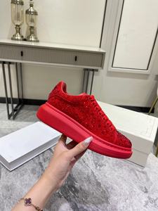 Nuevo modelo de lujo, diamante rojo de alta calidad, casual, con suela gruesa, deportivo, zapatos de mujer a la moda, duraderos y resistentes al desgaste - Product Image 4