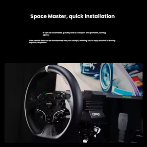 Volante de Carreras MOZA R5 Flagship con Base de Accionamiento Directo, Pedales y Soporte para Forza Horizon 5 y <span class=keywords><strong>ETS2</strong></span> - Product Image 3