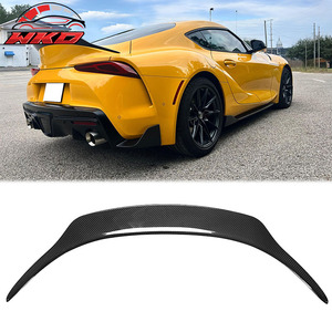 เหมาะสำหรับ Toyota GR Supra A90 A91 2020-2026 สปอยเลอร์หลังทรง OE สีดำเงา คาร์บอนไฟเบอร์แห้ง - Product Image 1