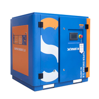Compresseur d'air à vis rotatif professionnel SE-10EPM à vitesse variable, à économie d'énergie, avec moteur à entraînement direct et variateur de fréquence PLC – Nouveau modèle