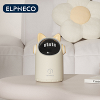 ELPHECO Mini Poubelle Intelligente à Capteur de Bureau, Design Mignon, à Induction, pour Table de Maquillage, Gain de Place