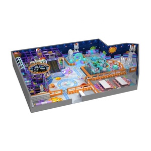 Aire de jeux intérieure sur le thème de l'espace commercial, équipement de jeu intérieur personnalisé, espace de jeux pour enfants, aire de jeux souple pour enfants - Product Image 3