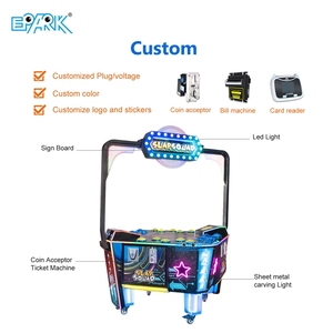 Máquina de juegos de entretenimiento personalizada con monedas EPARK Naughty Beans Redemption & Light <span class=keywords><strong>Catch</strong></span> en material metálico inglés - Product Image 4